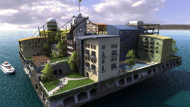 Miliarder wspiera budowę sztucznej wyspy dla libertarian 1