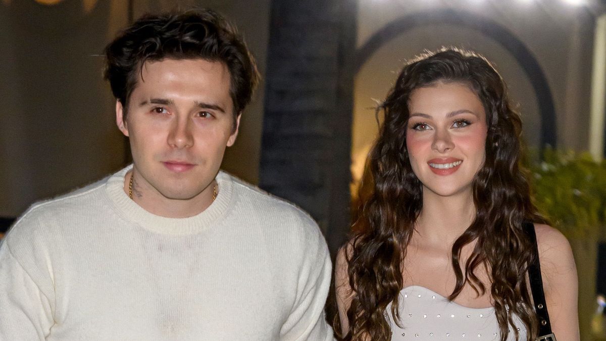 LOS ANGELES, CALIFORNIA - MARCH 20: (L-R) Brooklyn Beckham and Nicola Peltz are seen out on a date night on March 20, 2023 in Los Angeles, California. (Photo by John Sciulli/WireImage)