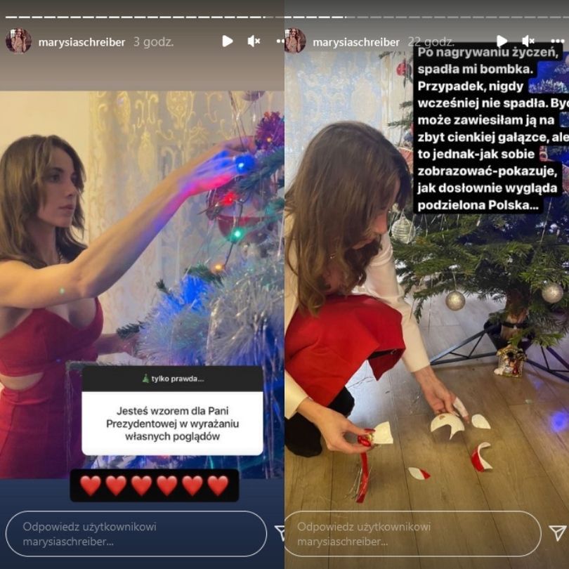 Marianna Schreiber składa fanom świąteczne życzenia i dzieli się refleksjami