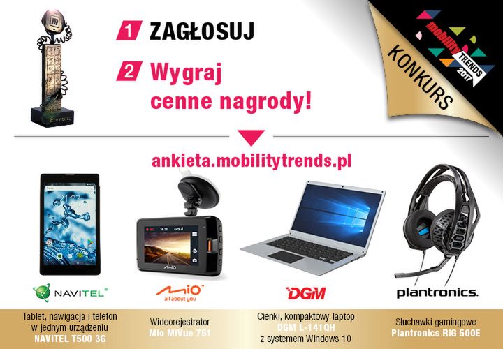 VIII edycja MobilityTrends  wyłoni najlepsze rozwiązania technologiczne 2017 roku 2