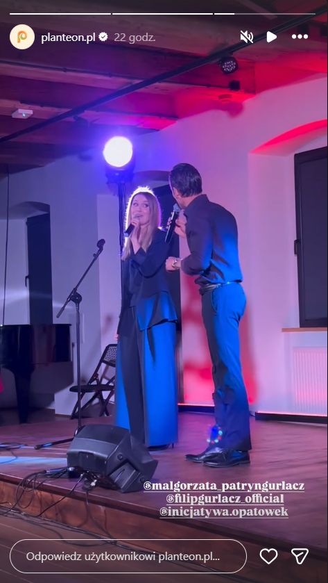 Koncert Filipa Gurłacza i jego żony