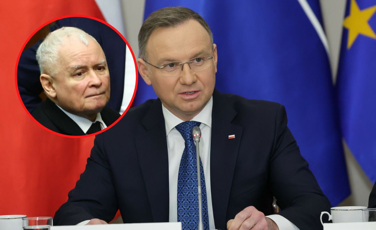 Tusk "niemieckim agentem"?. Duda skomentował słowa Kaczyńskiego