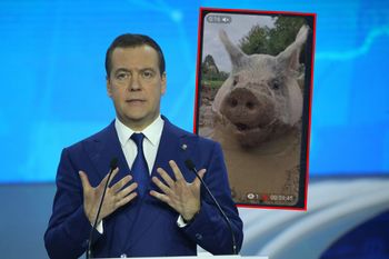 Zaskakujący wpis Miedwiediewa. Opublikował i szybko usunął