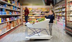 „Self-Braking Trolley” - Ford stworzył samodzielnie hamujący sklepowy wózek (wideo)