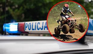 Wypadek na zawodach motocrossowych w Gdańsku. Quad wypadł z trasy, uderzył w kibica