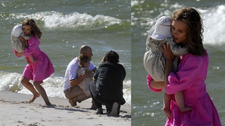 Agnieszka Kaczorowska zabrała na wakacje sztab asystentów