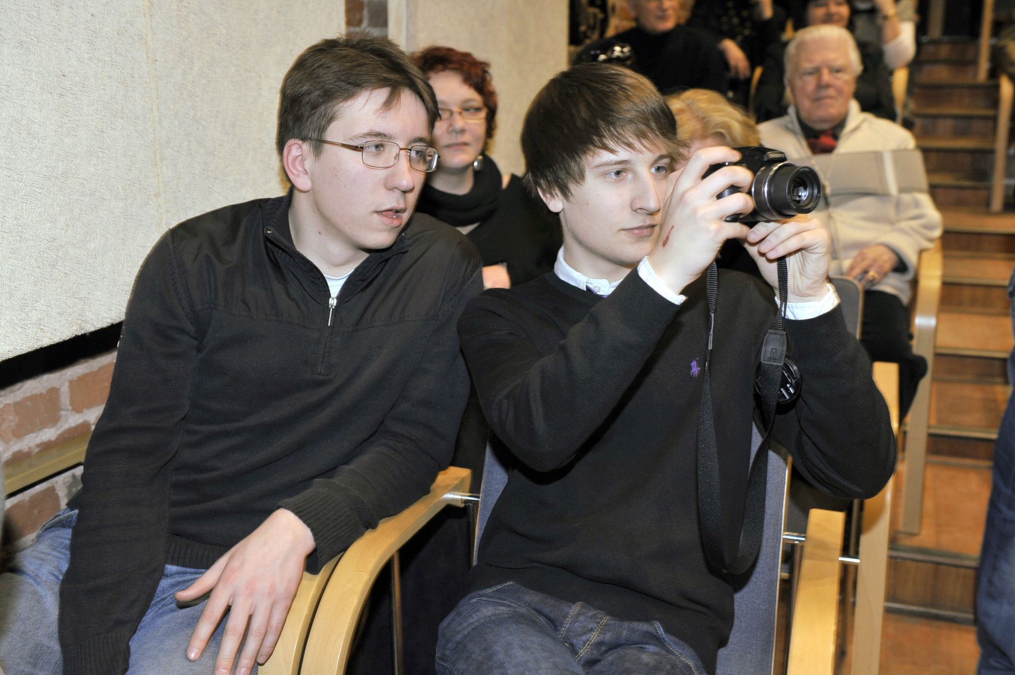 Adam Kłosiński i Andrzej Kłosiński w 2009 r.