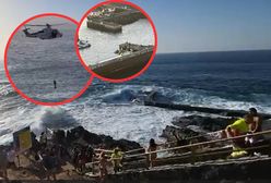 Tragedia na Teneryfie. Mamy nagrania z dramatycznej akcji