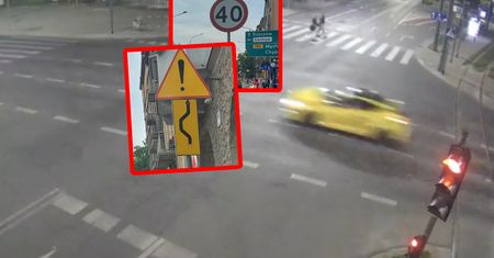 Wypadek w Krakowie. Byliśmy na miejscu. Ostrzeżeń nie brakuje