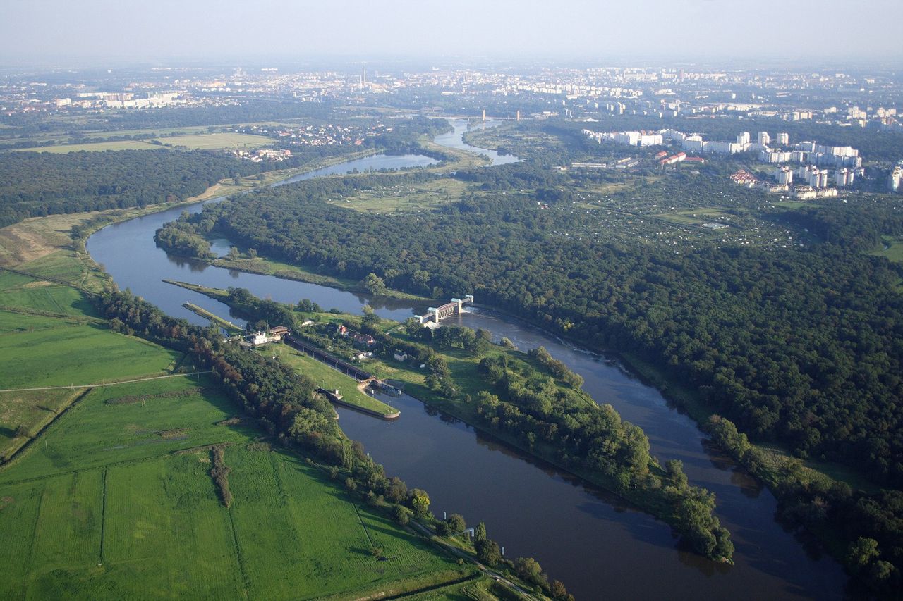 Akcja nad Odrą. Znaleziono dwa plecaki