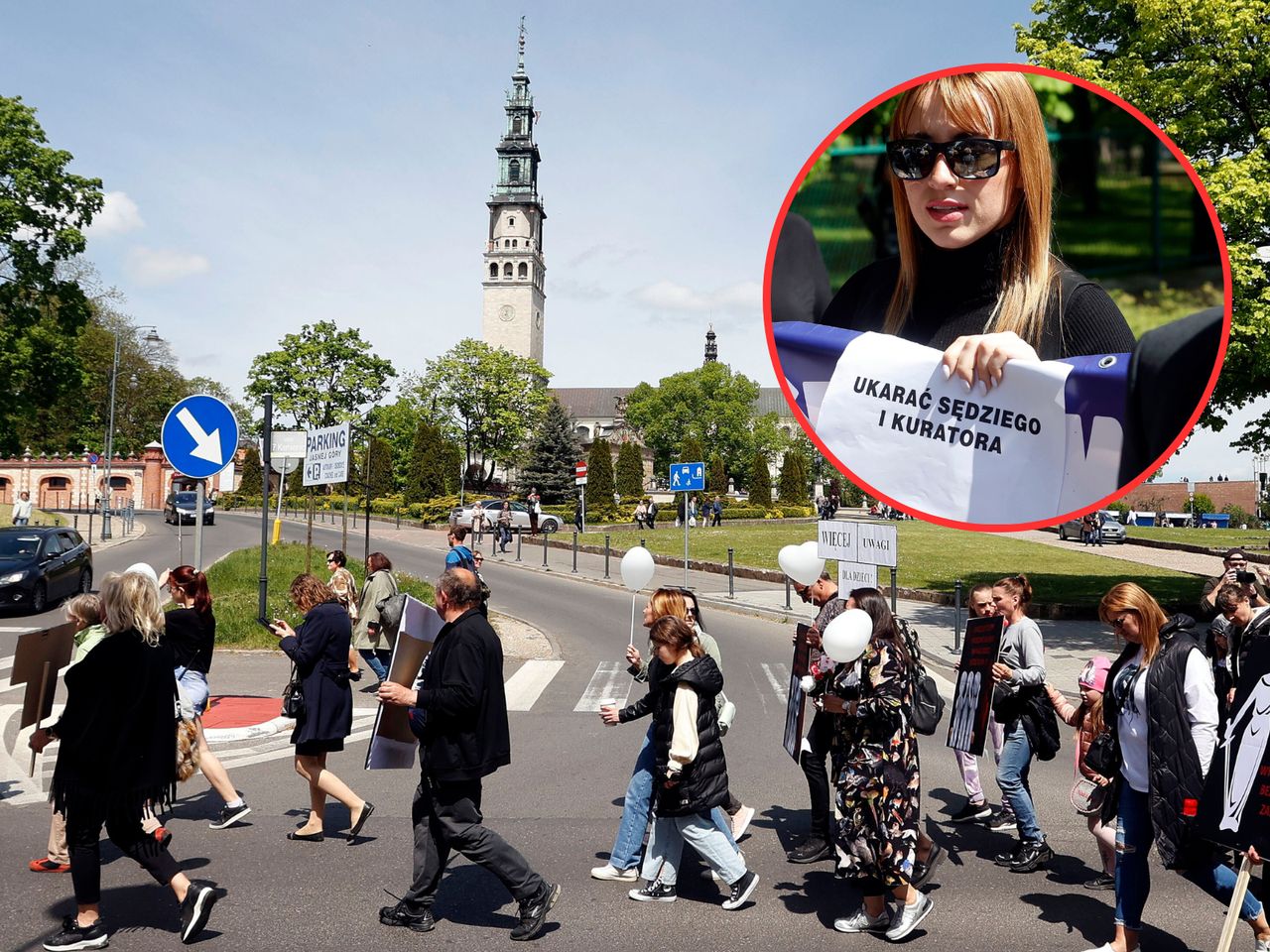 Tłumy na "marszu sprawiedliwości" po śmierci Kamilka. Nie zabrakło Marianny Schreiber