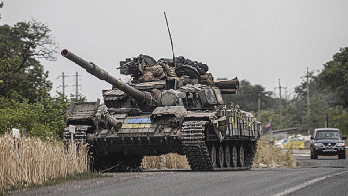 Ukraińcom udało się odbić teren rozmiarem z Danię