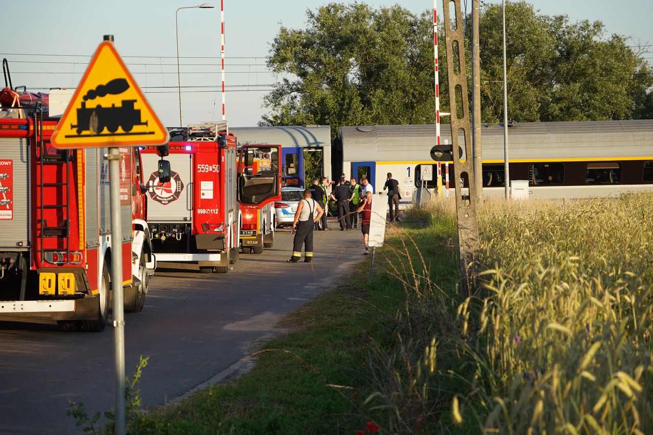 Zderzenie pociągów w Białośliwiu