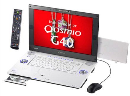 Qosmio G40 z nagrywarką HD DVD-RW
