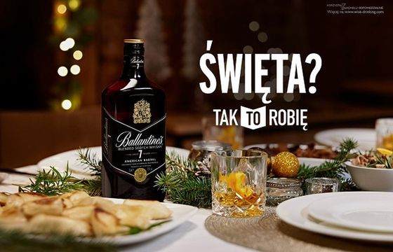 Piotr Rogucki w kolejnej odsłonie reklamy Ballantine’s