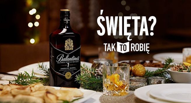 Piotr Rogucki w kolejnej odsłonie reklamy Ballantine’s