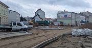 Szczecinek: Trwa budowa ronda w centrum miasta. Widać już jego zarys