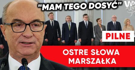 Ostre słowa w Sejmie. Nagranie z konferencji Czarzastego
