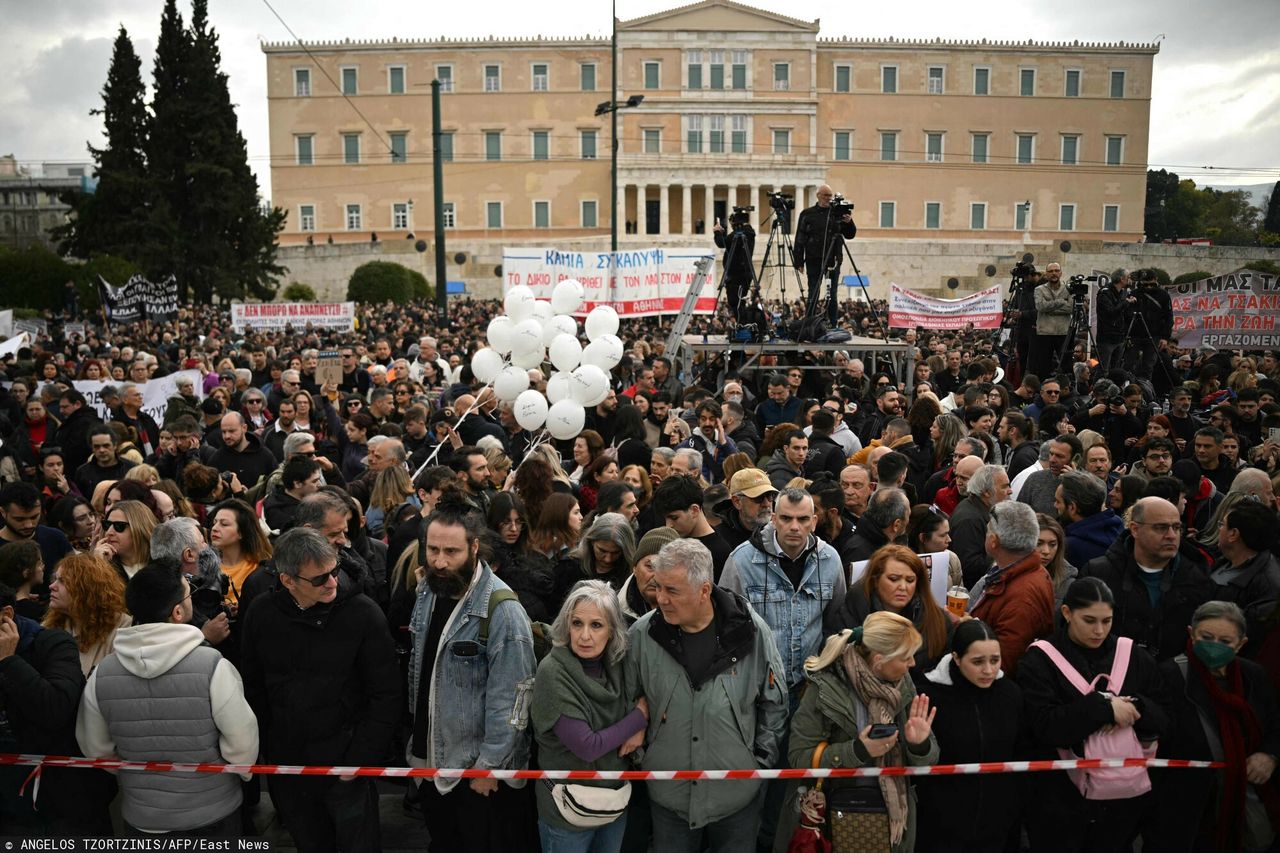 Athens protests echo past tragedy as government faces crisis