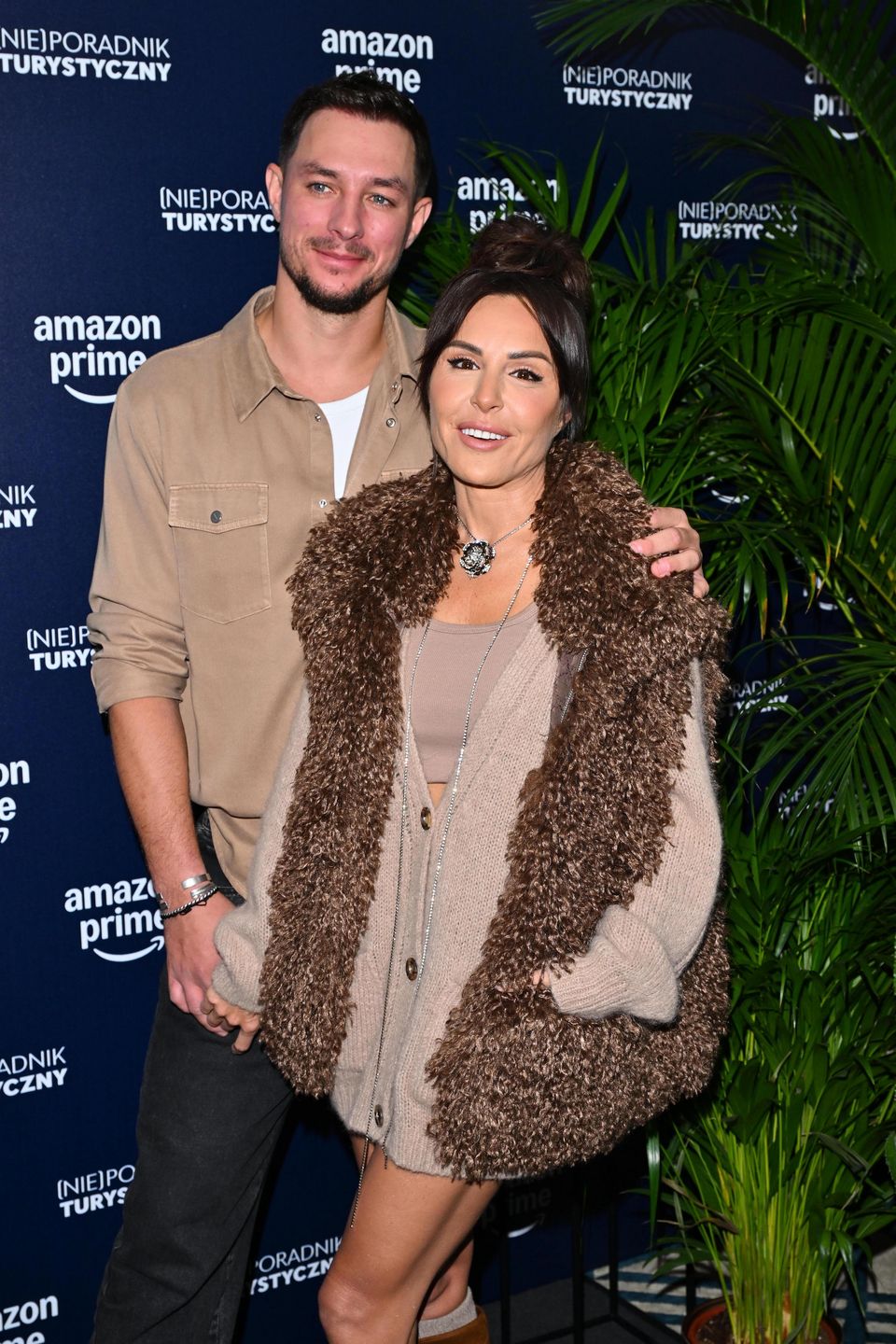 Paweł Baryła i Blanka Lipińska