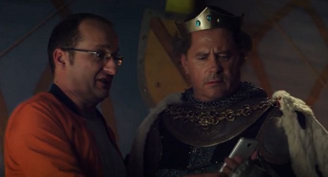 Robert Górski w bitwie pod Grunwaldem reklamuje 1410 GB w Orange Free na Kartę (wideo)