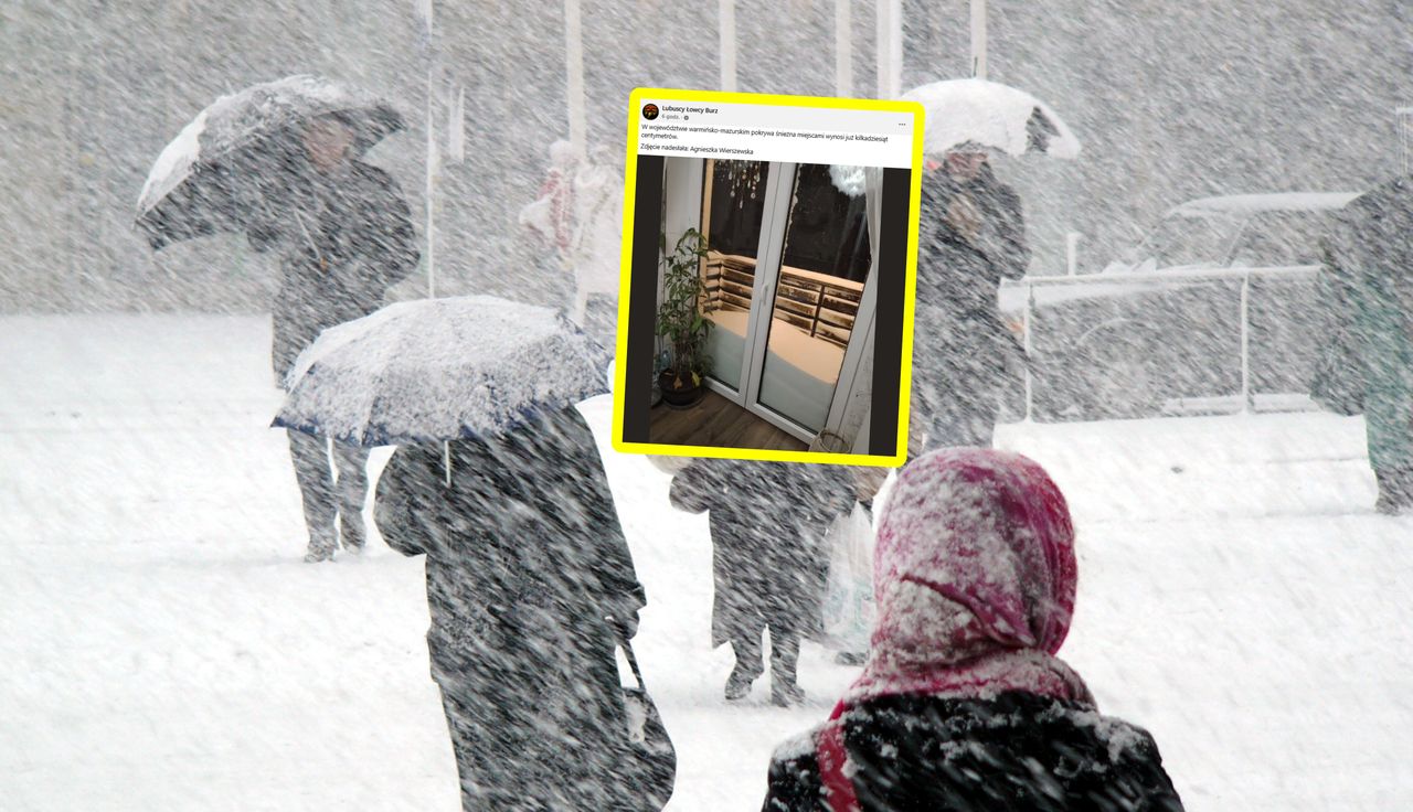 Taki widok na balkonie. Aż chwyciła za telefon. Zdjęcie podbija sieć