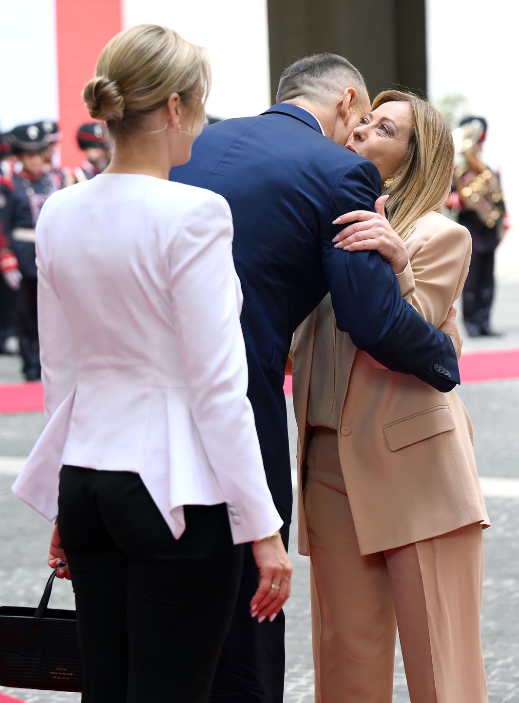 Marta i Karol Nawroccy we Włoszech