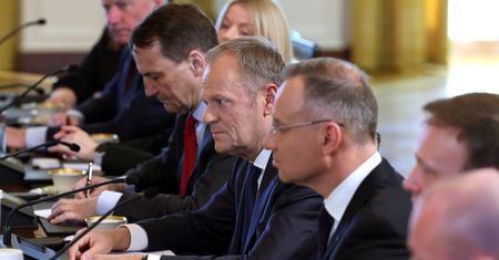 Tusk i Duda w USA. Wpadka dyplomatyczna na spotkaniu z Bidenem
