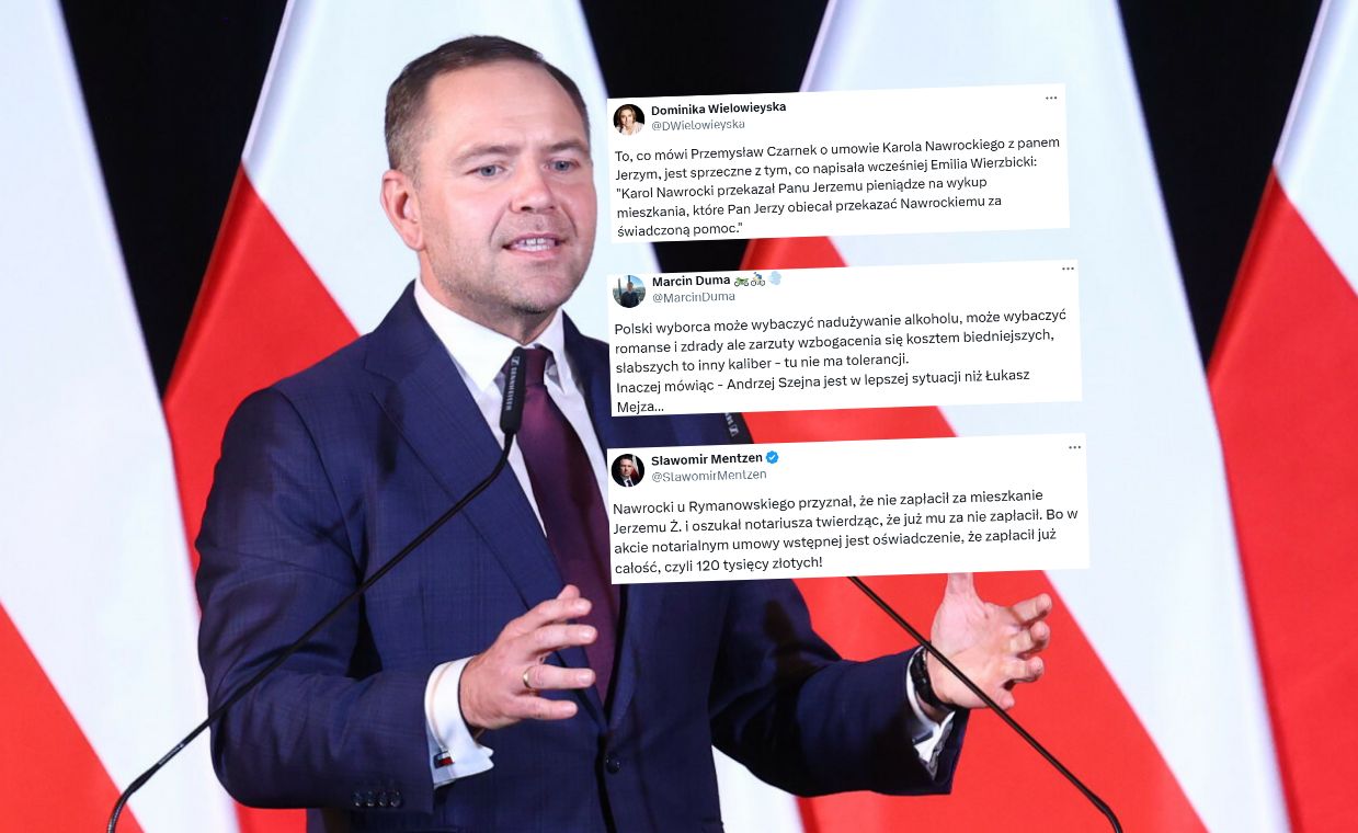 Fala komentarzy po wywiadzie Nawrockiego. "Nic tu się nie zgadza"