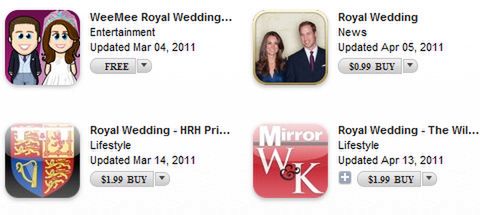 Królewski ślub Wiliama i Kate wydarzeniem w App Store 2