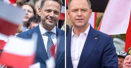 Trzaskowski i Nawrocki w Warszawie. Dwa marsze przejdą przez stolicę