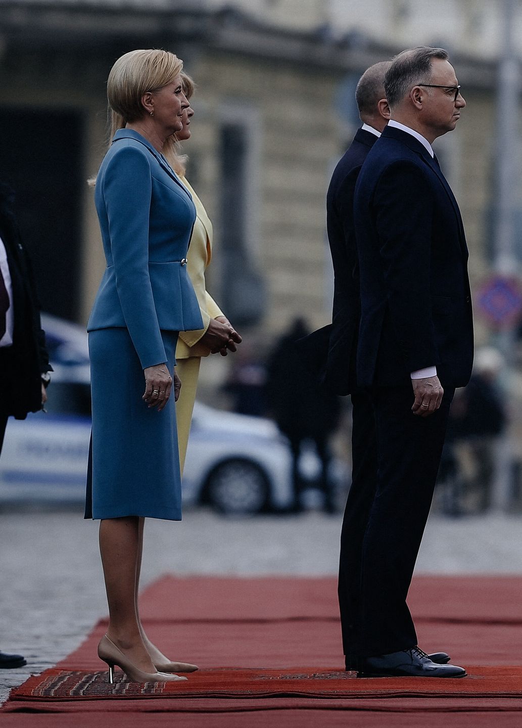 Agata Duda towarzyszy mężowi podczas wizyty w Bułgarii
