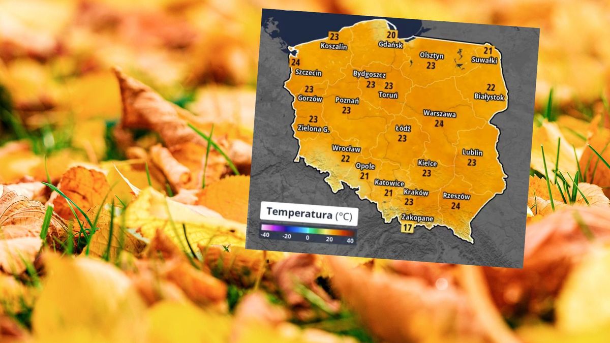 Prognoza pogody na niedzielę 22 września