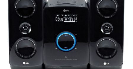 Mikrowieża LG z DVD i głośnikami o mocy 160W