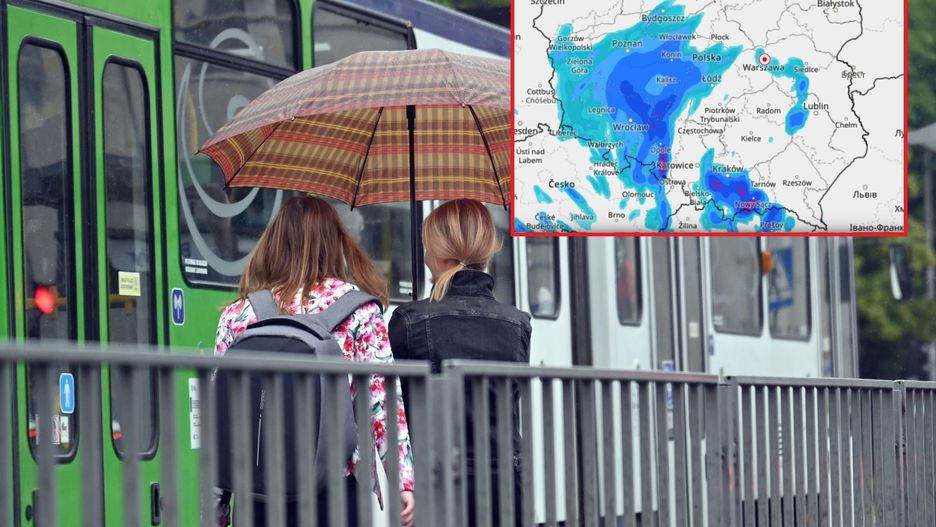 W weekend intensywne deszcze