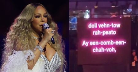 Mariah Carey zaśpiewała na otwarciu igrzysk, ale NIE ZNAŁA TEKSTU?! Pomógł jej... prompter  (WIDEO)
