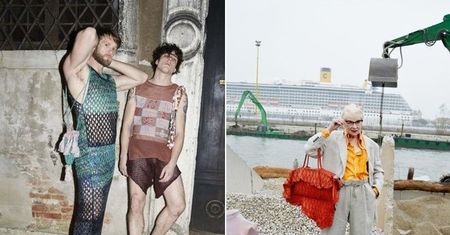 Vivienne Westwood wiosna-lato 2016 z aktorem porno