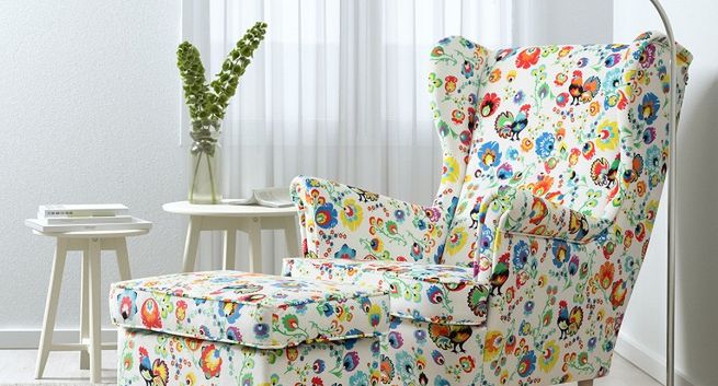 Kultowy fotel IKEA w polskiej odsłonie z okazji 60-lecia firmy