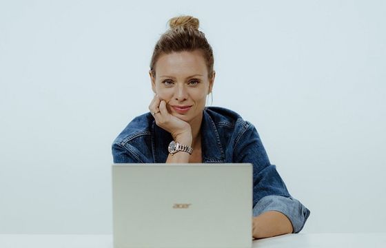 Magdalena Boczarska ambasadorką notebooków Acer Swift