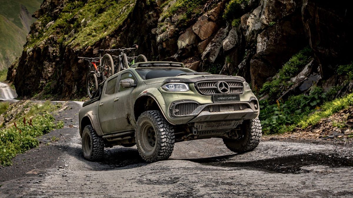 Auto mocno różni sie od standardowej X-klasy.