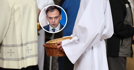 Minister pytany o podatek od tacy i Fundusz Kościelny. "Jedną rzecz trzeba wyjaśnić"