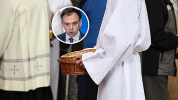 Minister pytany o podatek od tacy i Fundusz Kościelny. "Jedną rzecz trzeba wyjaśnić"