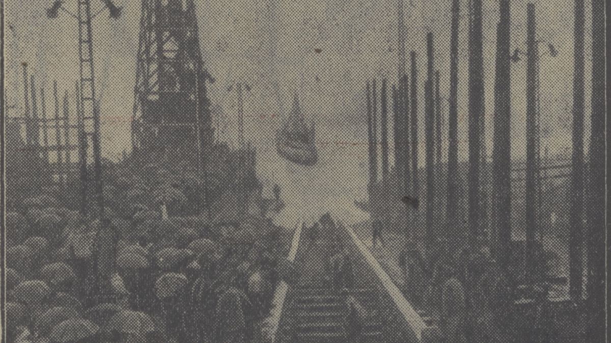 Zaślubiny "Wilka" z morzem, 12 kwietnia 1929