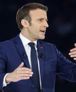 Macron o nowych sankcjach na Rosję. "Wiele wskazuje na to, że doszło do zbrodni wojennych"