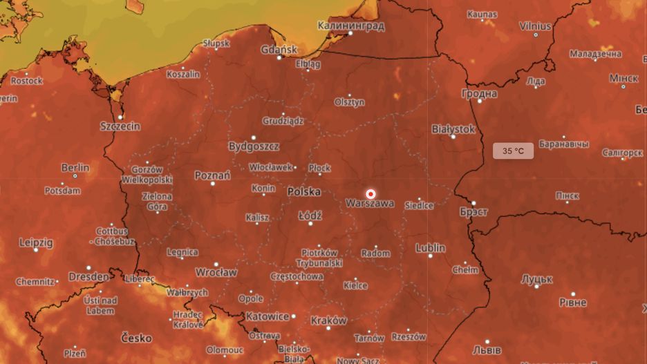 Upały w Polsce