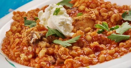 Na sobotni obiad często robię to risotto. Jest szybkie i pyszne, a połączenie składników to hit
