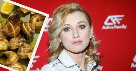 Justyna Żyła i niecodzienna kolacja. Syn jest zniesmaczony, celebrytka się zajada