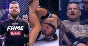 Fame MMA 11. Debiutująca "Lady" Patrycja Wieja, kontuzja Smolastego, ZAKRWAWIONA twarz Sylwestra Wardęgi