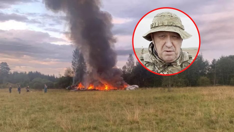 Jewgienij Prigożyn był na liście pasażerów samolotu, który robił się w obwodzie twerskim