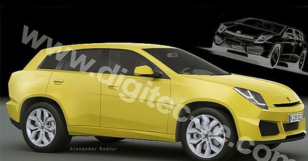 Nowe wizualizacje SUV-a Lamborghini